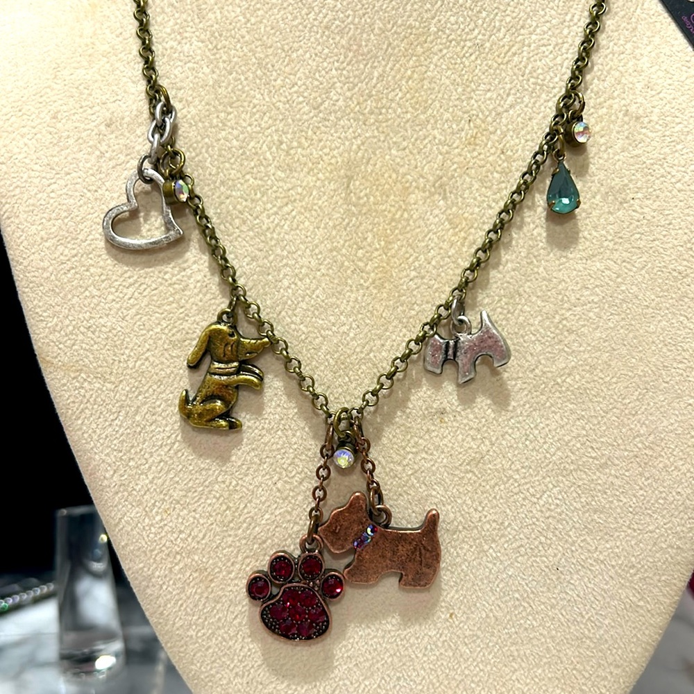 “Love Dogs” Charm Necklace-Boutique
